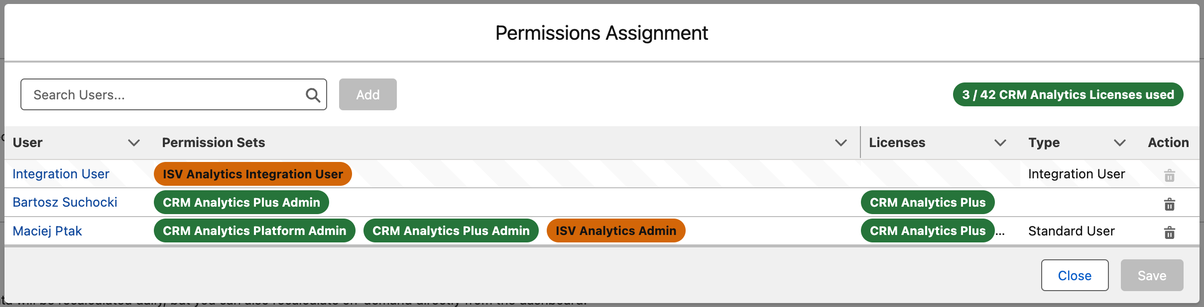 Assign App Permissions