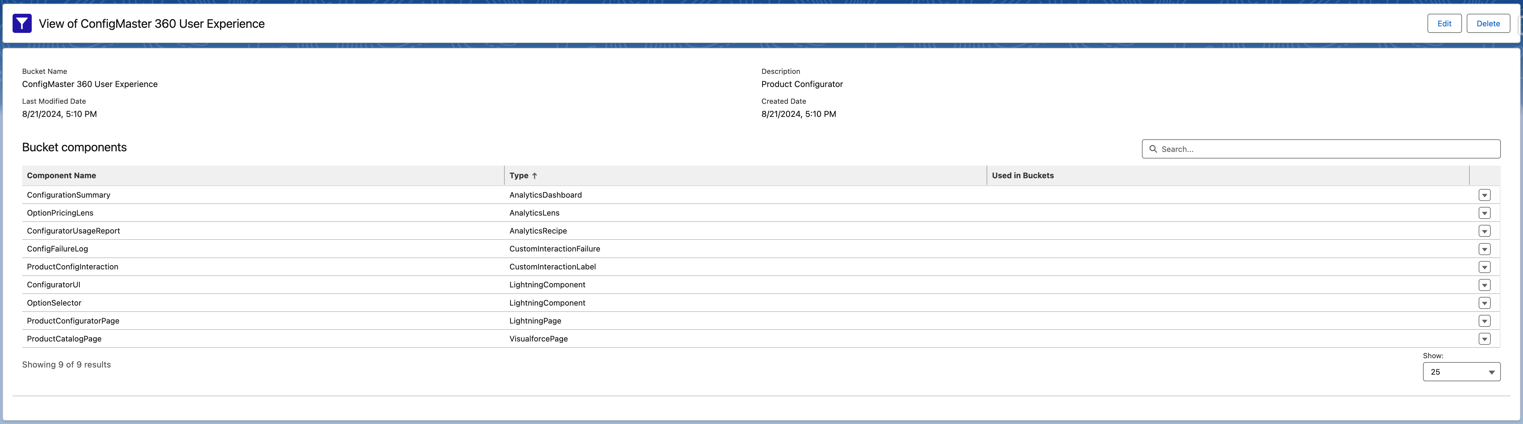 Feature Buckets - ISV Analytics